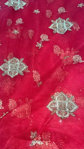 Embroidered Fancy Net Fabric at Rs 50/meter in Surat