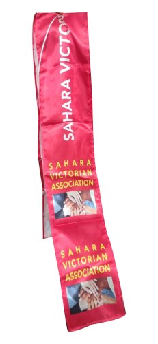 Printed Promotional Election Scarve, Color : Red