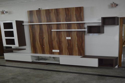 wooden TV Wall Cabinet, Laminate Finish at Rs 650/square feet in Coimbatore