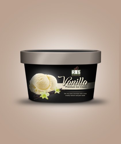 Vanilla Ice Cream, Packaging Type : BOX