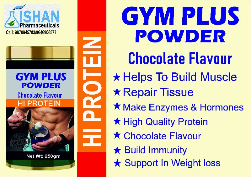 Natural Gym Plus Powder, for Office, Certification : FSSAI Certified