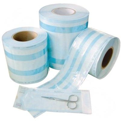 Heat Sealing Sterilization Flat Reels, Packaging Type : Roll