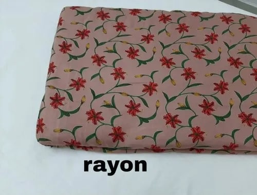 Fancy Printed Rayon Fabric