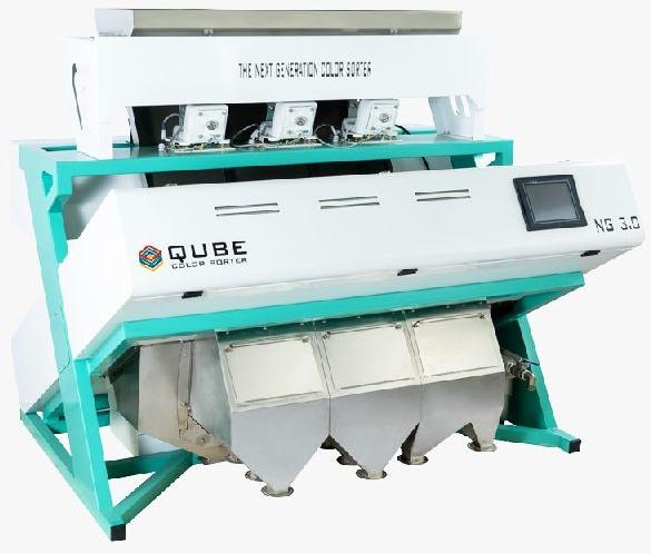 QUBE 1000-2000kg Rice Sorting Machine, Automatic Grade : Automatic