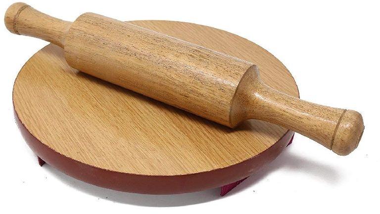 Polished Wooden Rolling Pins, for Kitchen, Pattern : Plain