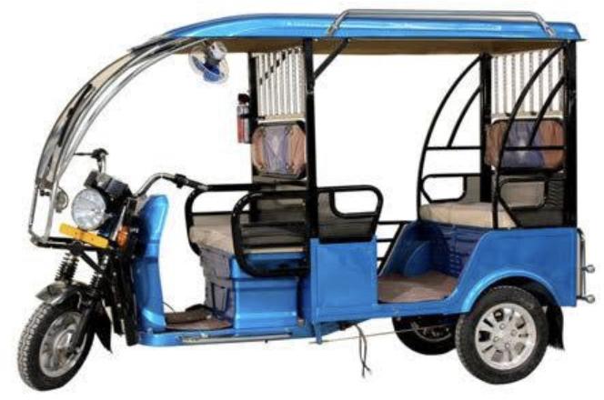 Battery Ms E-Rickshaw, Certification : Icat