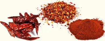 Red chilli flakes, for India