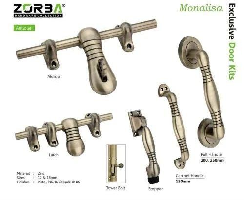 Zorba Antique Monalisa Door Kit