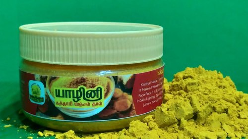 Kasthuri Manjal Powder, for COSMATICS, Packaging Type : POTTLE