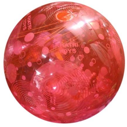 PVC Air Inflatable Ball, Color : Red