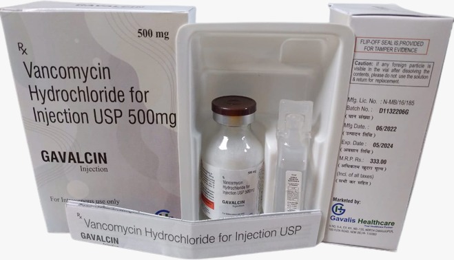 Vancomycin Antibiotic Injection