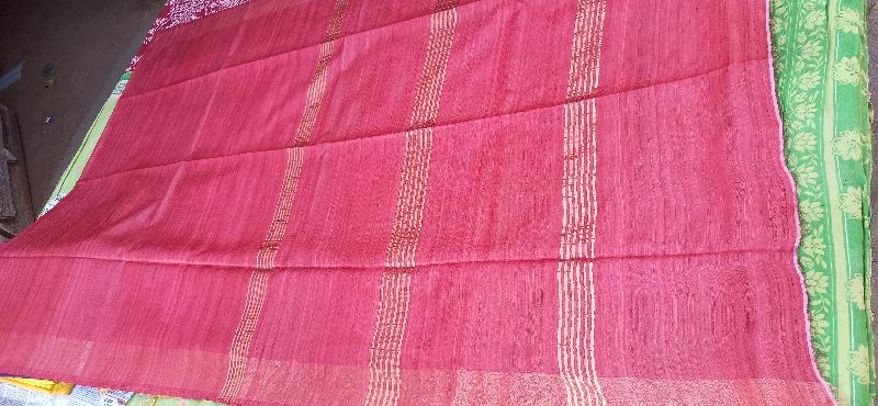 Tasar ghicha jari silk handwoven sarees