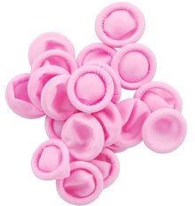 Rubber Anti-Static Finger Cots, Color : Pink
