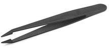 Conductive Plastic Tweezers, Color : Black