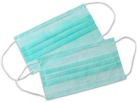 PB Statclean Two Ply Non-Woven Disposable Face Mask, for Surgical, Medical Procedure, Laboratory Use