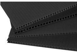 PP Conductive Corrugated Sheet, Size : 1300 x 2000 mm x 5 mm(LxWx H)