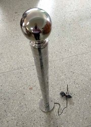 100% Stainless steel Static Discharge Pole