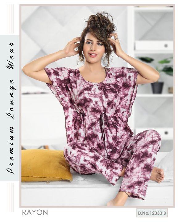 Plain Fancy Ladies Silk Night Gown, Size: M - Xxl at Rs 500/piece in  Ahmedabad