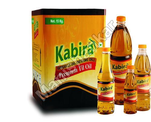 Refined Natural Kabira Sesame Oil, for Cooking, Human Consumption, Certification : FSSAI Certified