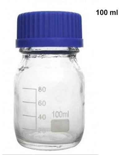 Borosilicate Glass Bottle, for Lab, Size : 100ml