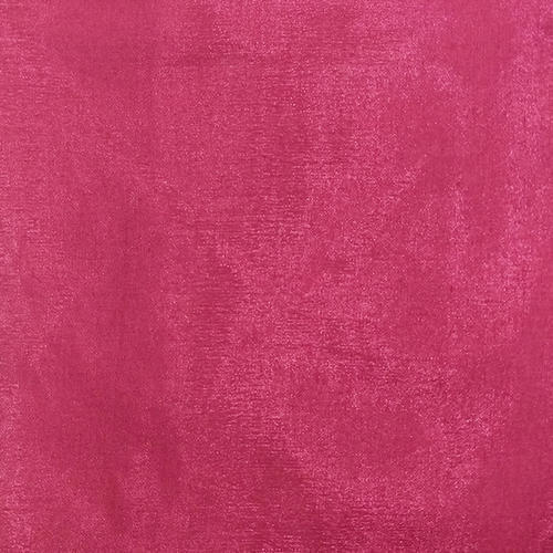 Plain Raw Silk Fabric, Color : Pink
