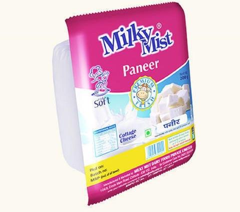 Fresh Paneer, Packaging Size : 200 Gram