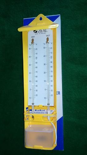 Plastic Hygrometer, Color : White