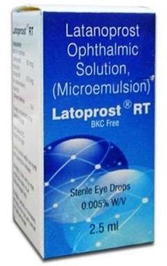 Latanoprost Ophthalmic Eye Drop, Bottle Material : Plastic