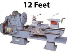Electric 12 Feet Lathe Machine, for Textile Industries, Voltage : 220V