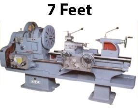 Automatic Electric 7 Feet Lathe Machine, for Industries, Voltage : 220V