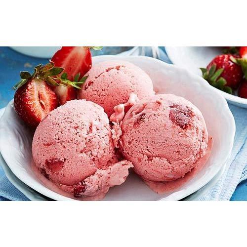 Strawberry Ice Cream, Packaging Type : Paper Box
