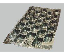 Rectanglular Fruit Blister Packing Tray, Color : Black