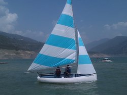Fiber Wagtail Sailing Boats, Length : 4.4 M