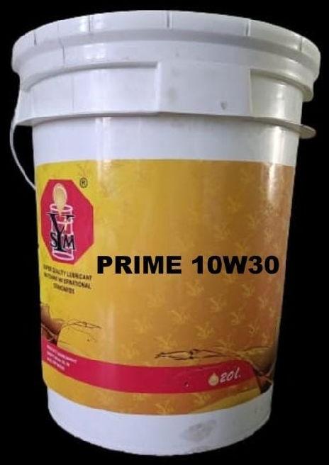 Prime 10 w 30 engine oil, Packaging Size : 20 Ltr 210 Ltr