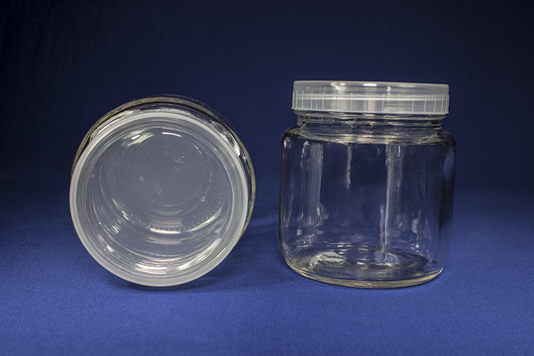 500ml Glass Jar, Shape : Round