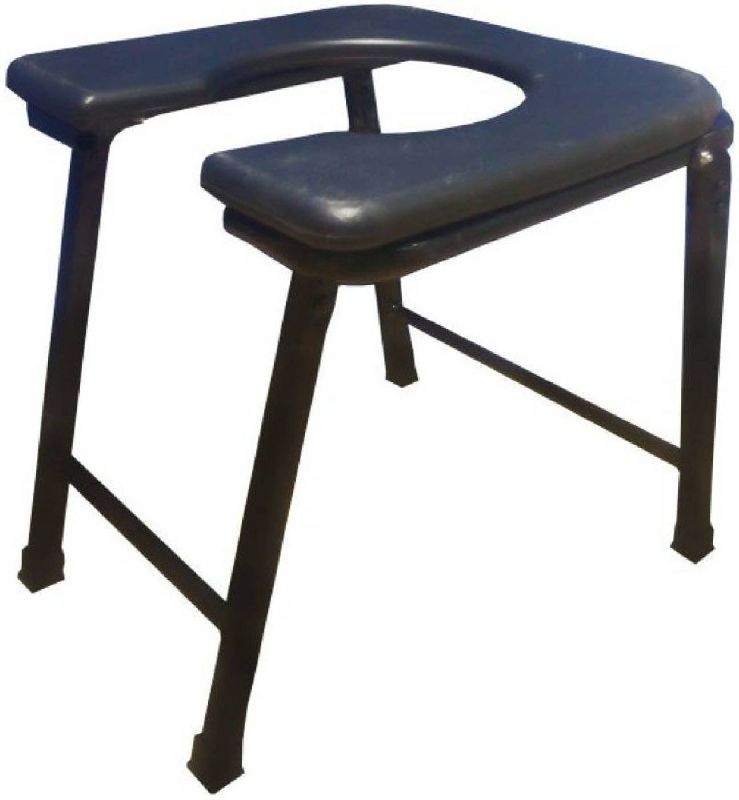 Metal Polished Plain Commode Stool, Feature : Accurate Dimension, Fine Finishing, High Strength