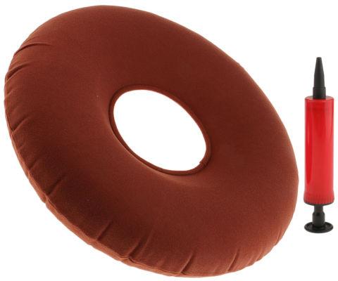 VISSCO Polyester Round Ring Pillow, Feature : Anti-Wrinkle, Easily Washable