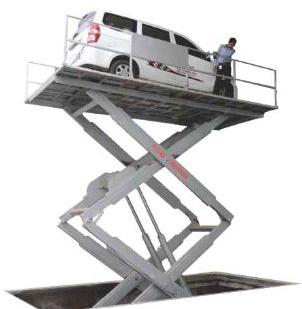 Car Lift, Car Size : 2, 900 mm (W) x 6'000 mm (L)