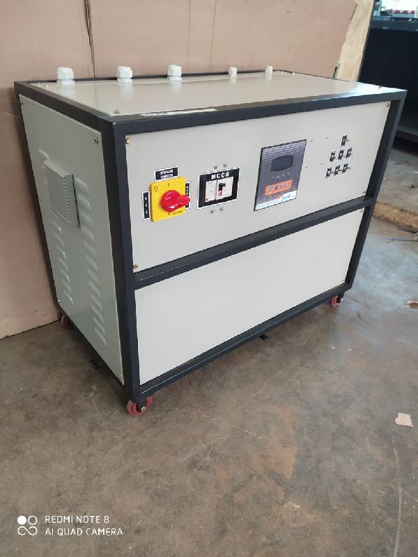 Three phase air cooled servo stabilizers, for Factory, Hopital, Machines