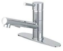 Polished Brass Kitchen Faucet, Color : Silver