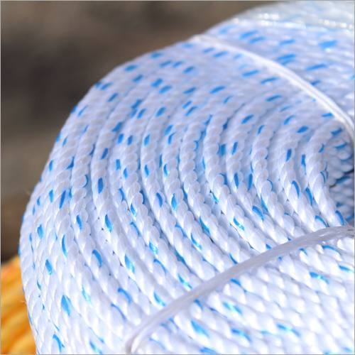 Polyester PLASTIC ROPES, Color : White