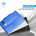 Leather Expanding Executive Folder, for Office, Paper Size : A4