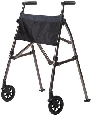 Aluminium Folding Walker, Color : Blue, Black, Pink