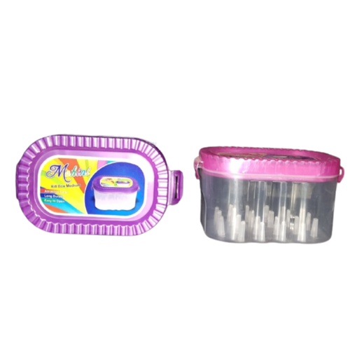 Rectangle Plastic Sewing Kit Box, Color Transparent at Rs 172 / Piece