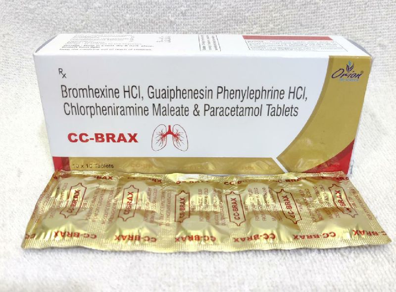 CC-BRAX TAB at Rs 66.75 / Strip in Gandhinagar | Orion Life Science