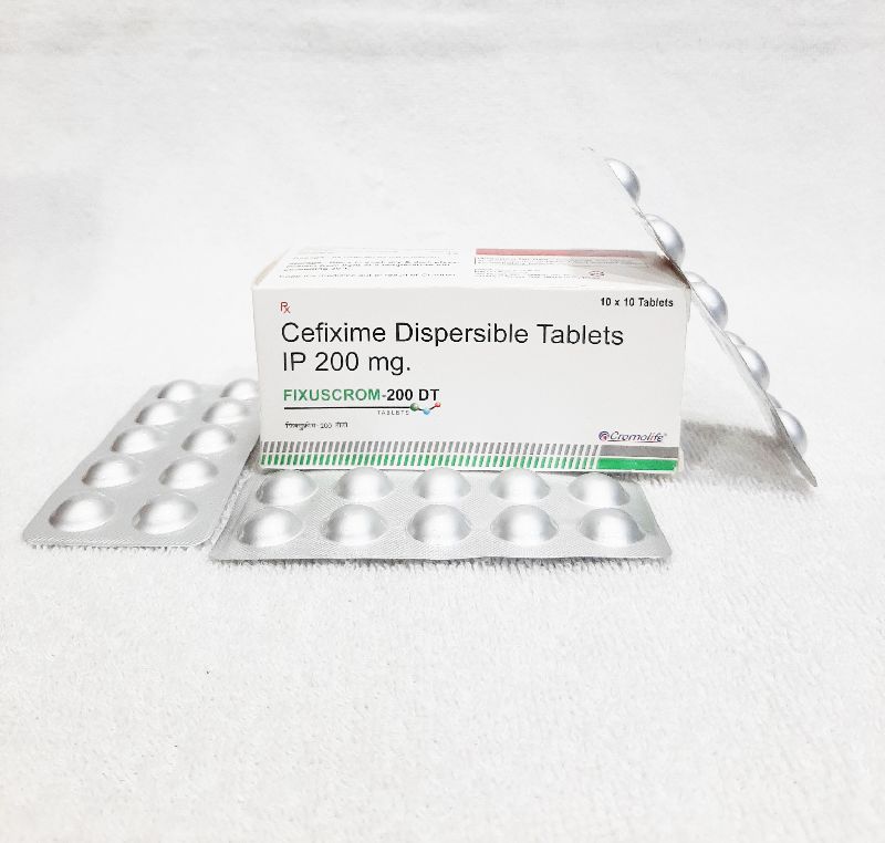 Cefixime Dispersible Tablets 200 mg