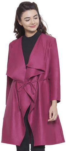 Woolen Jacket, Color : Pink