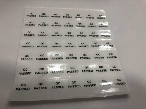Polypropylene Printed Wave Calibration Labels, Packaging Type : Roll