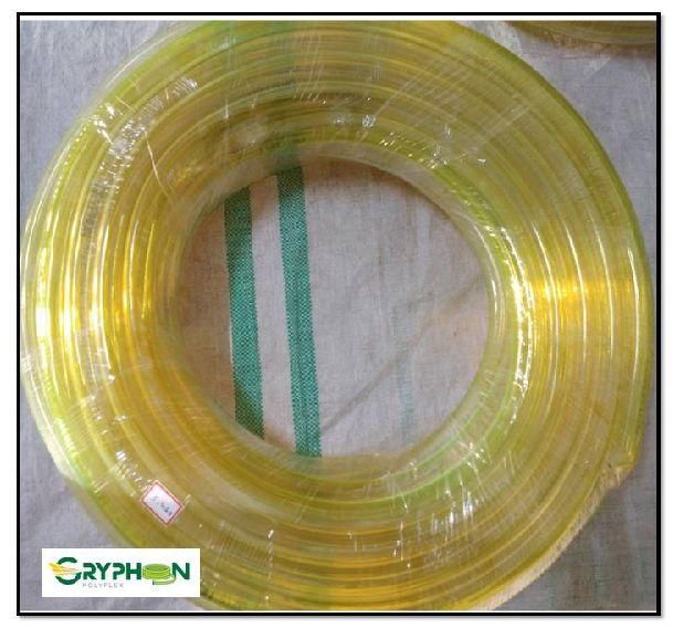 Gryphon Round PVC Color Transparent pipe, Length : 30mtr