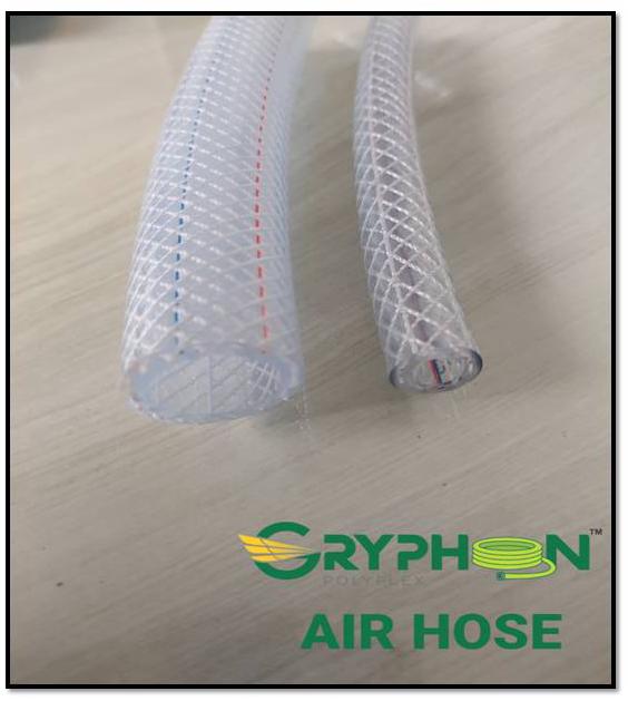 PVC air hose pipe, Style : Tube